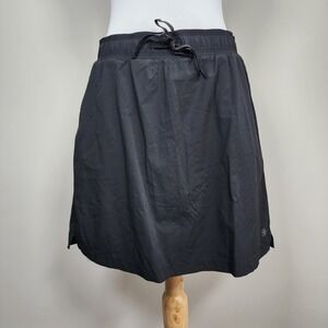 Cloudveil‎ Skort Womens Medium Black Skirt Shorts Athletic Nylon Hiking Camping